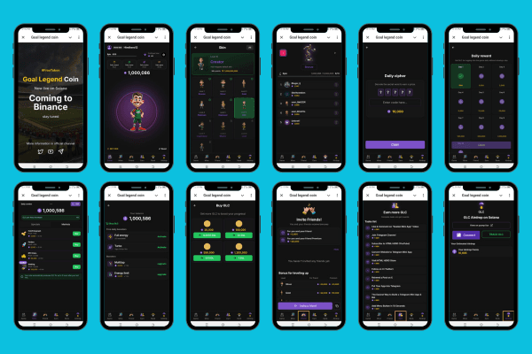 Goal Legend Coin – Telegram Mini App