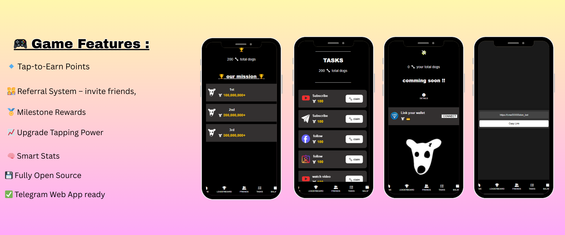 🐶 DogCoin Telegram Mini App