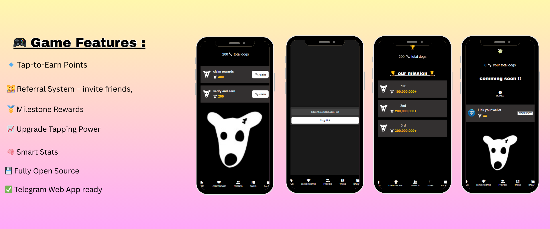 🐶 DogCoin Telegram Mini App