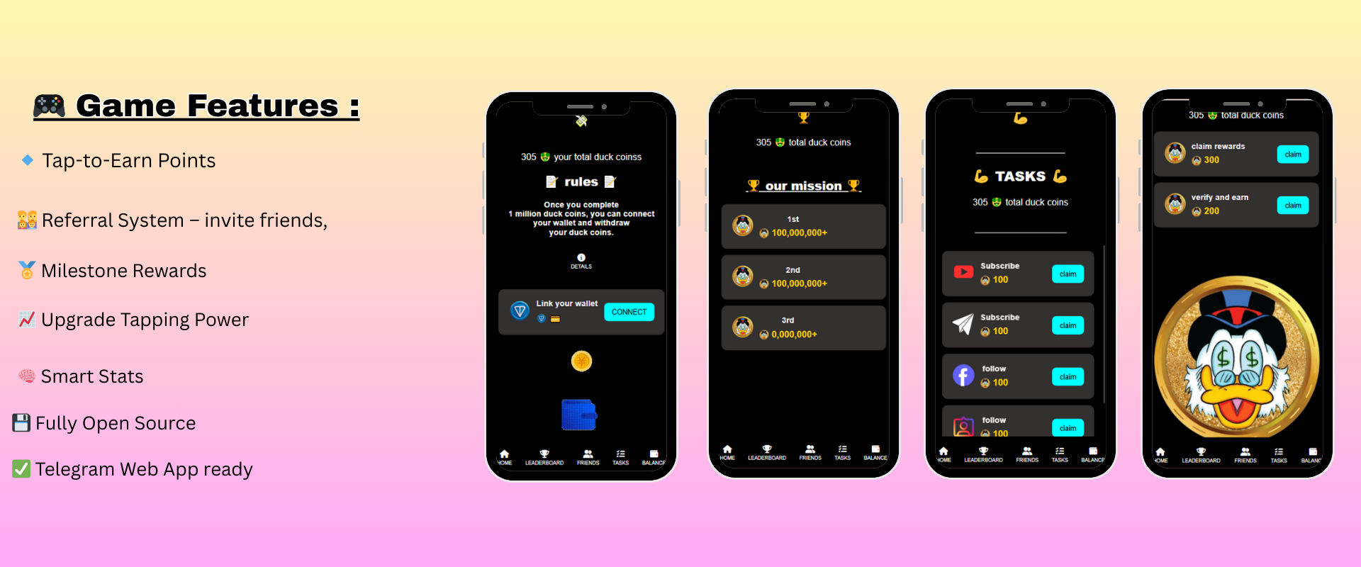 duckcoin Telegram Mini App