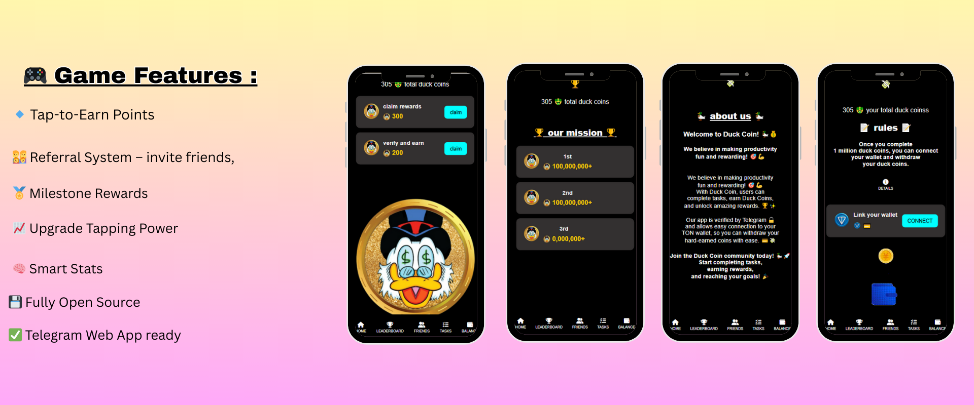duckcoin Telegram Mini App