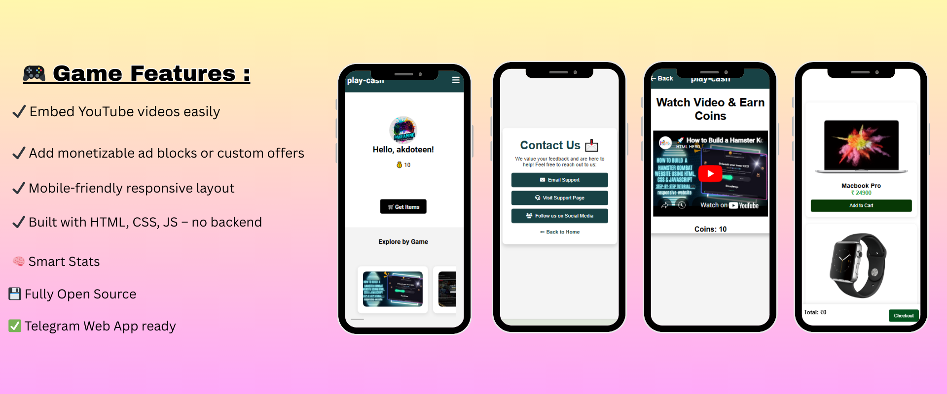 💰 PlayCash