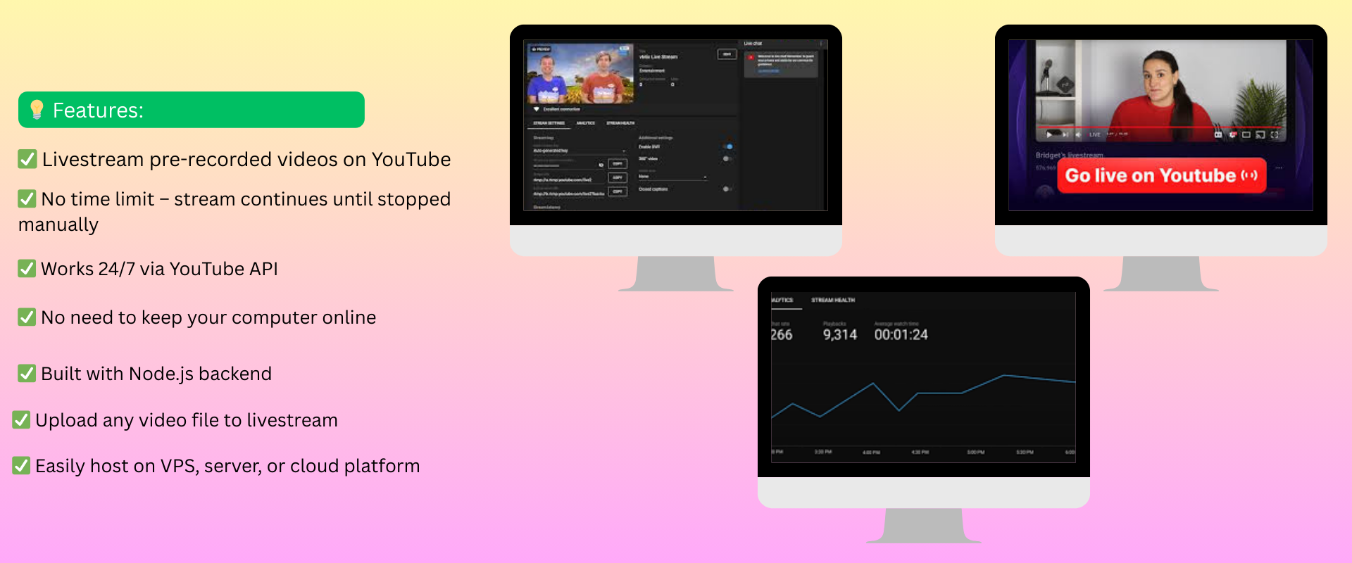 YouTube Livestream Bot