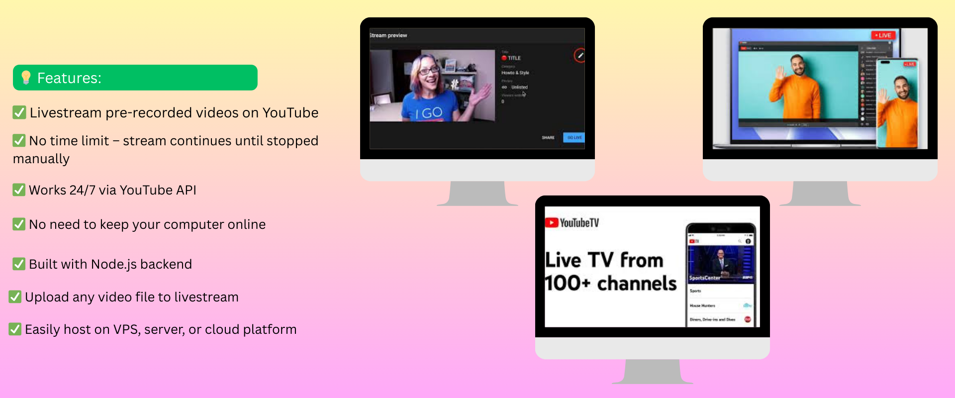 YouTube Livestream Bot